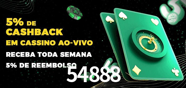 Promoções do cassino ao Vivo 54888